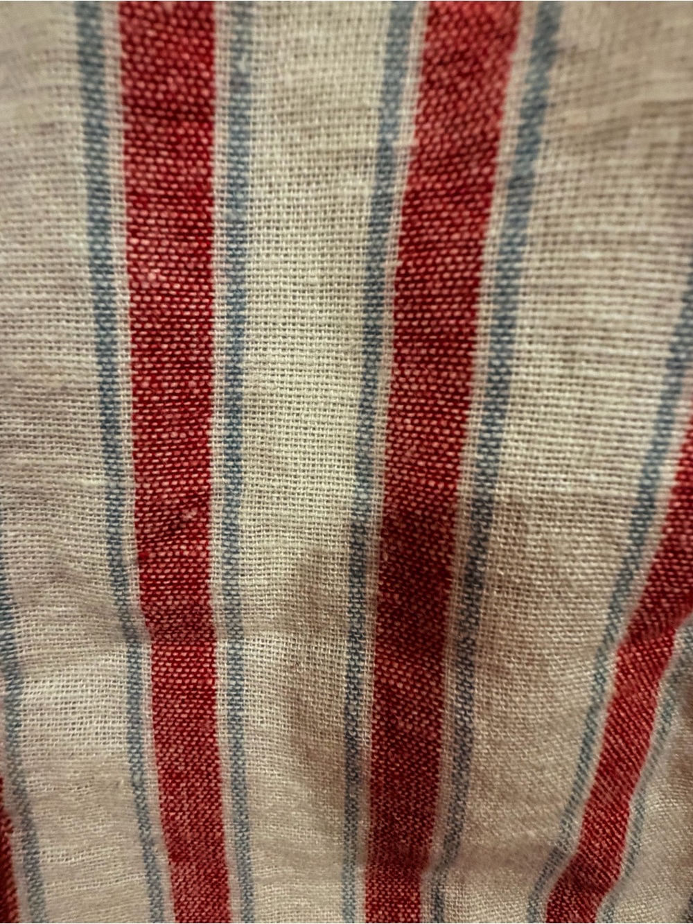 NWT American Eagle Sz.M Striped Linen Blend Halter Romper - Picture 6 of 6